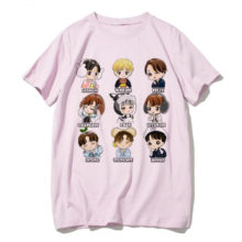 Pink Kawaii Korean Short Sleeve T Shirt Pink Kawaii Korean Short Sleeve T Shirt