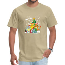 Happy Cheer Pokemon Christmas Tree Graphic Tshirts Kawaii Anime Deisgn Fashion Tee Shirt 100% Cotton Party T Shirt Boy Gift Happy Cheer Pokemon Christmas Tree Graphic Tshirts Kawaii Anime Deisgn Fashion Tee Shirt 100% Cotton Party T Shirt Boy Gift