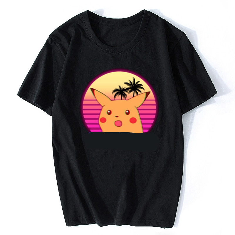 Pokemon Pikachu Cotton Anime T-Shirt