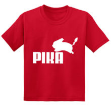 Pokemon Pikachu Go Pika Logo Printed Short Sleeve T-shirt Pokemon Pikachu Go Pika Logo Printed Short Sleeve T-shirt