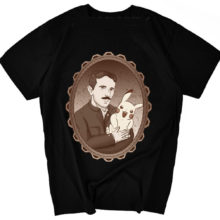 Physics DIY Nikola_Tesla Men’s short sleeve T-shirt Pure cotton Round collar Pikachu Physics DIY Nikola_Tesla Men's short sleeve T-shirt Pure cotton Round collar Pikachu