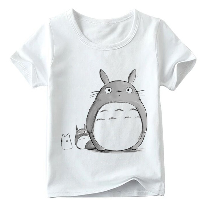 Anime My Neighbor Totoro Short Sleeve T-Shirt For Kids