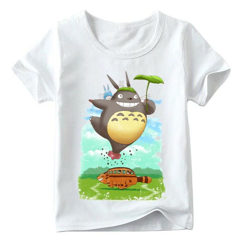 Anime My Neighbor Totoro Short Sleeve T-Shirt For Kids