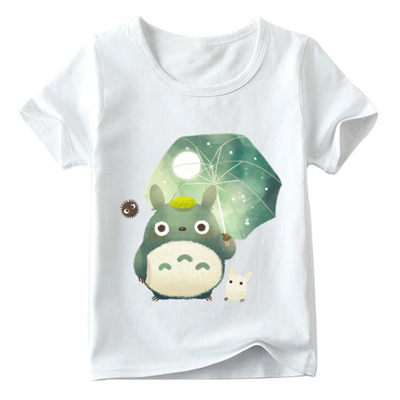Anime My Neighbor Totoro Short Sleeve T-Shirt For Kids