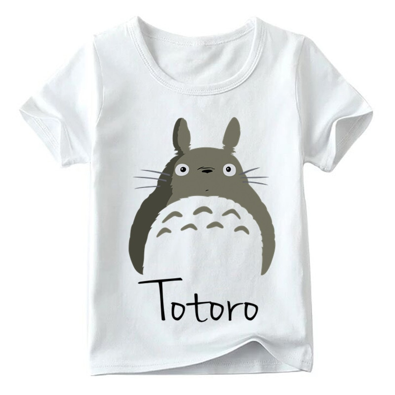 Anime My Neighbor Totoro Short Sleeve T-Shirt For Kids