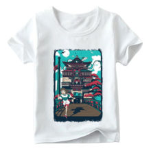 Japanese Totoro & Spirited Away Anime Printed T-Shirt Japanese Totoro & Spirited Away Anime Printed T-Shirt