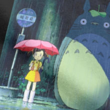 Totoro Round Neck Short Sleeve Cotton T-Shirt For Men Totoro Round Neck Short Sleeve Cotton T-Shirt For Men