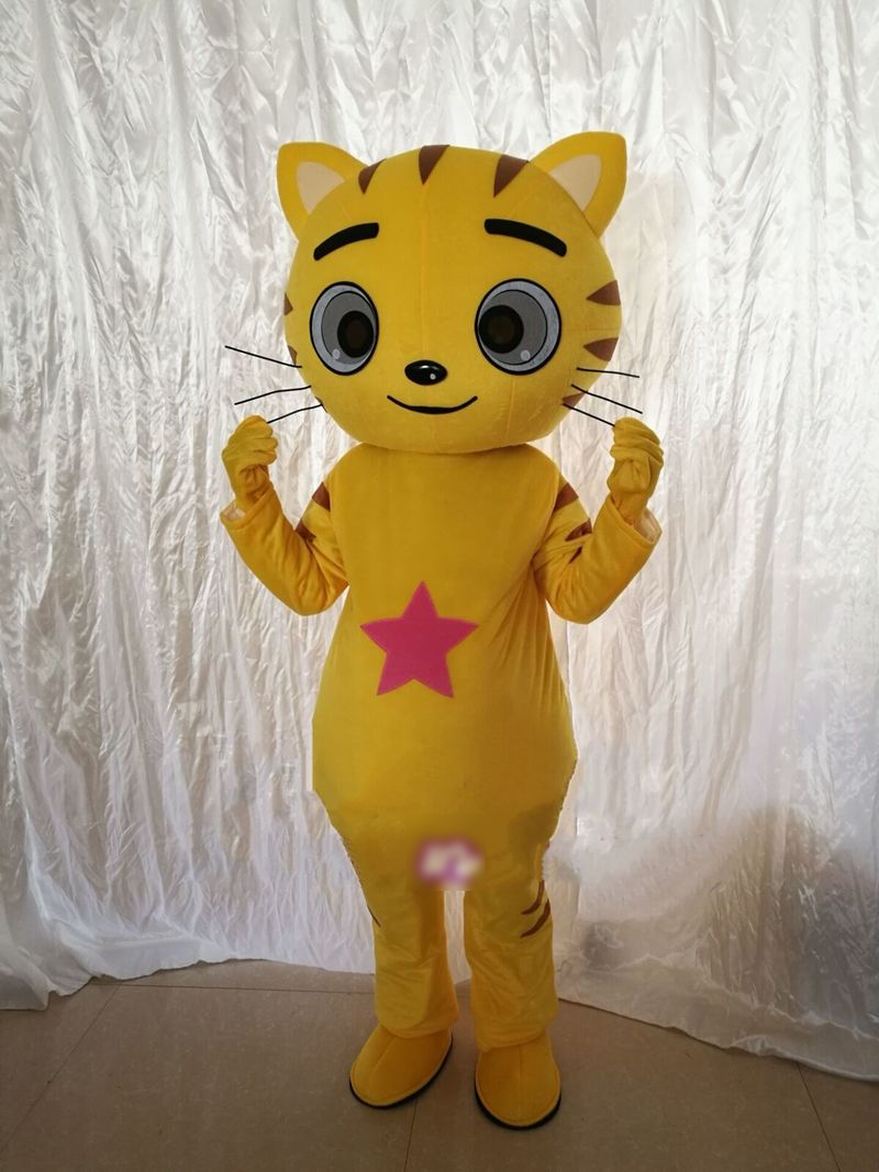 Cat Mascot Costume Cosplay Party Game Dress Outfit