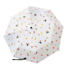 Kawaii Watermelon Fruit Automatic Umbrella Kawaii Watermelon Fruit Automatic Umbrella