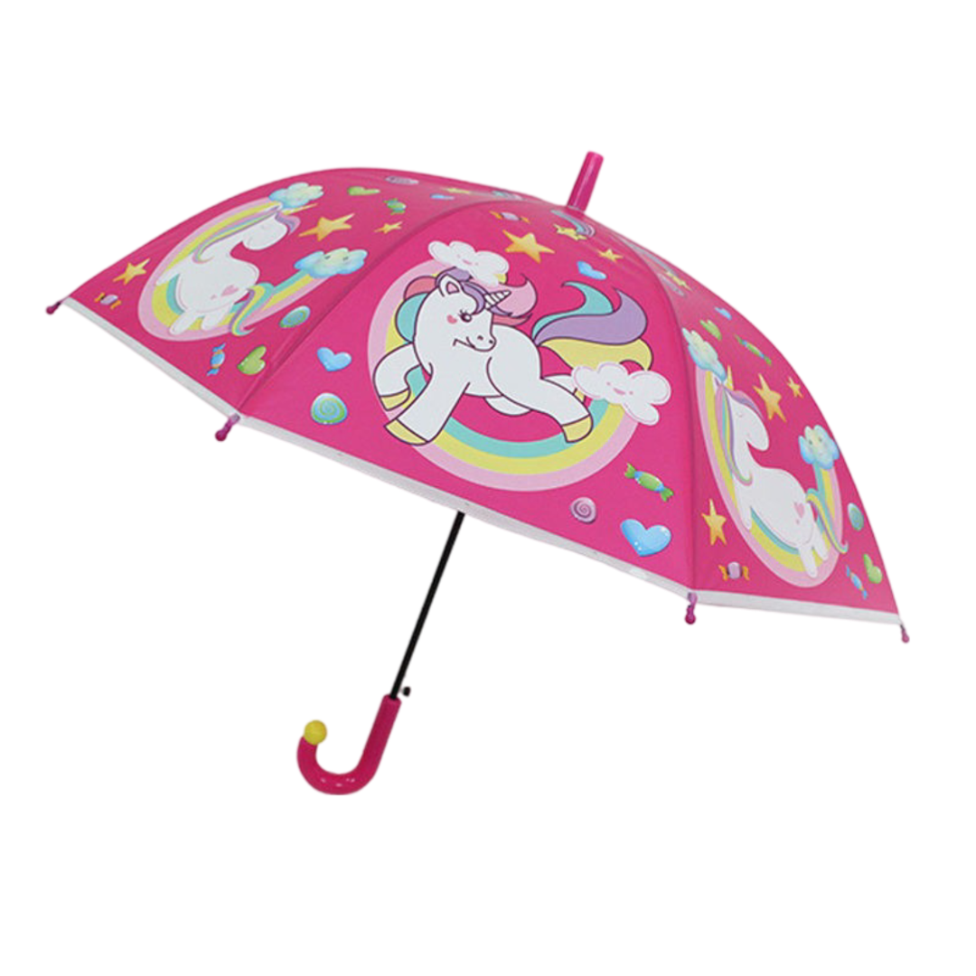 Kawai Unicorn Semi-Automatic Umbrella