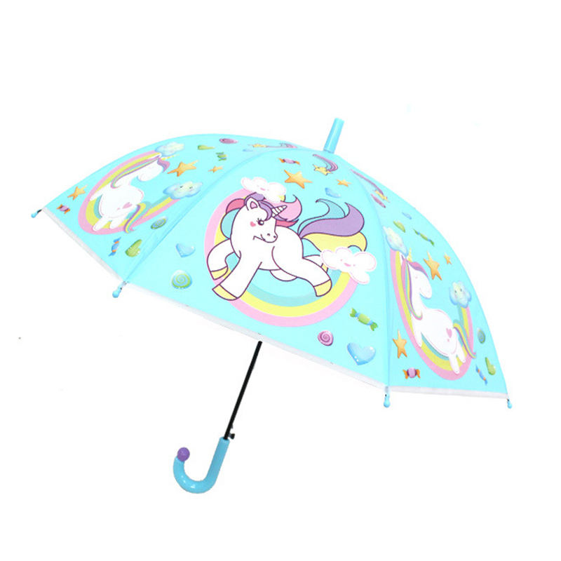 Kawai Unicorn Semi-Automatic Umbrella