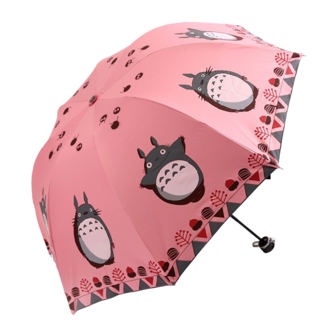 Anime Kawaii My Neighbor Totoro Folding Umbrella Anime Kawaii My Neighbor Totoro Folding Umbrella