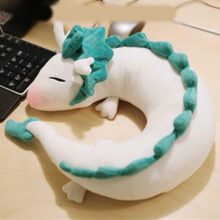 Anime Spirited Away Haku Stuffed Doll Neck U-Shape Pillow Anime Spirited Away Haku Stuffed Doll Neck U-Shape Pillow