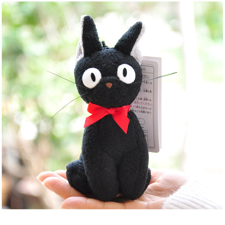 Anime Black Cat Studio Ghibli Cartoon Stuffed Dolls