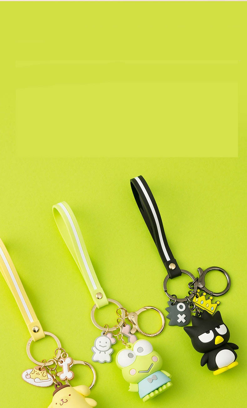 Hello Kitty/KT Cat/Melody Cartoon Charm Keychain