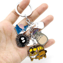 My Neighbor Totoro Chinchillidae Keychain Pendant for Bag Charms Purse Accessory Miyazaki Hayao Comic Fans My Neighbor Totoro Chinchillidae Keychain Pendant for Bag Charms Purse Accessory Miyazaki Hayao Comic Fans