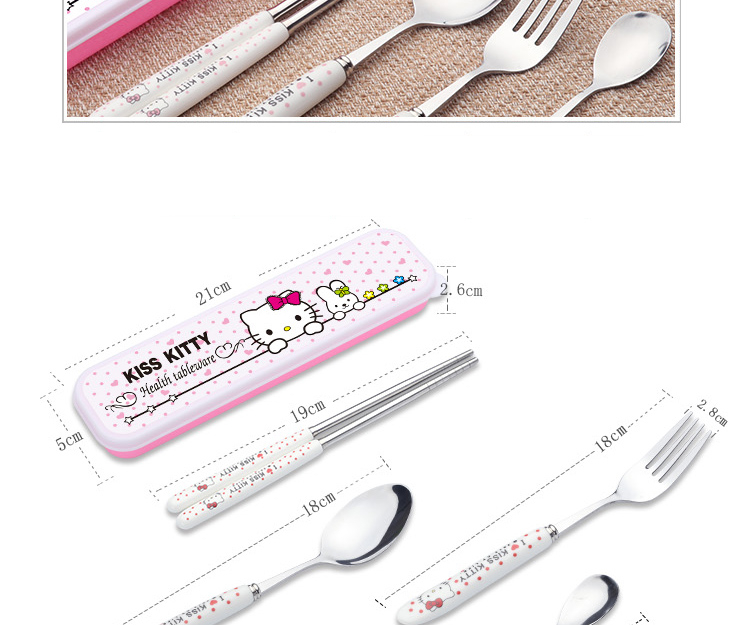 Cartoon Cookware Stainless Steel Dinnerwear Set