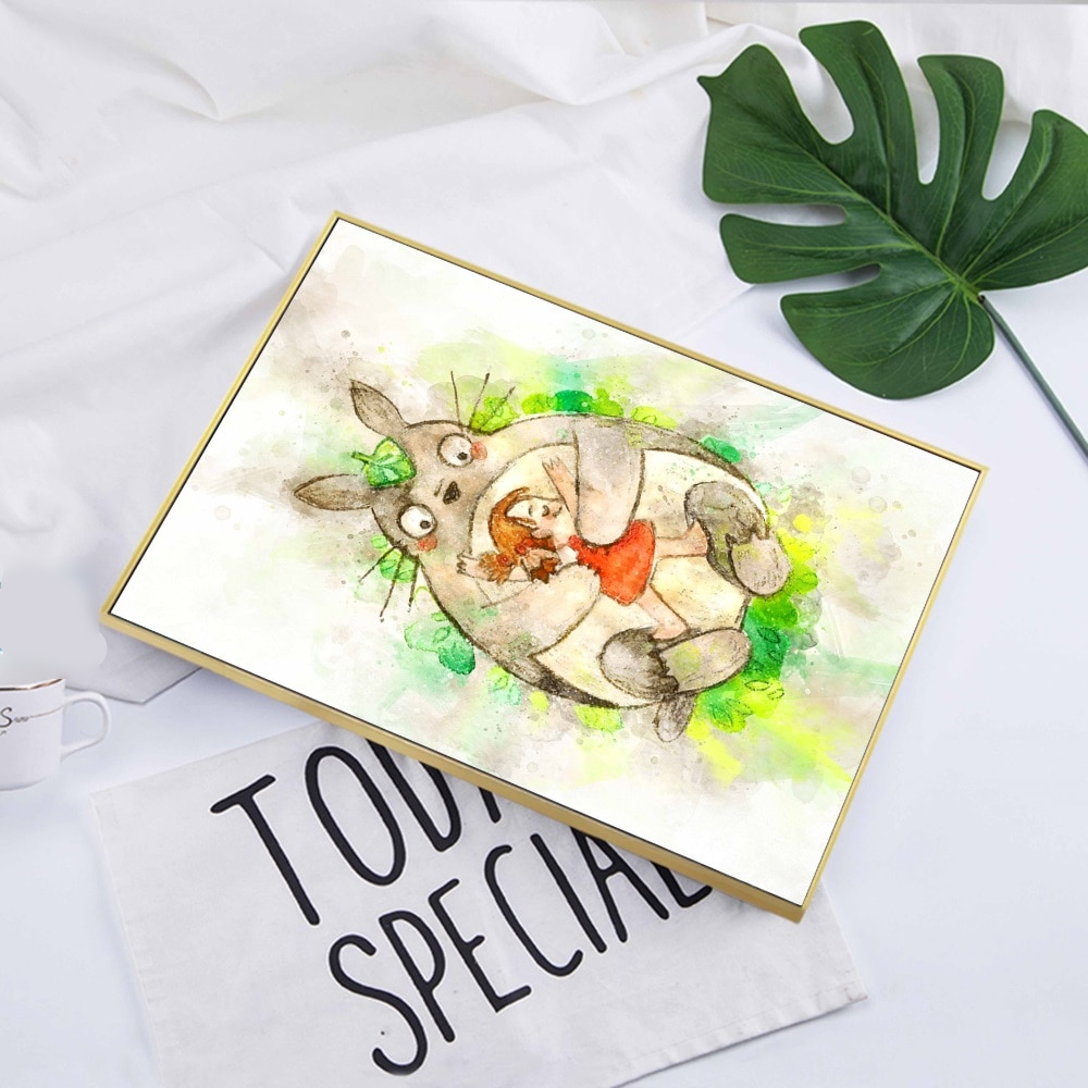 My Neighbour Totoro Anime Art Poster