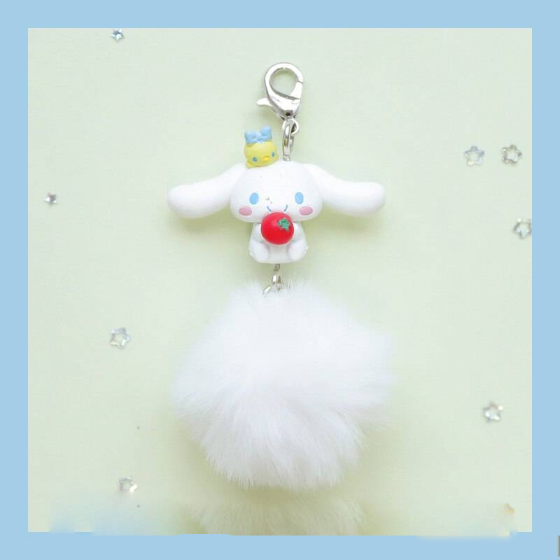 Cinnamoroll Dog Doll Keyring Bag Pendant Cinnamoroll Dog Doll Keyring Bag Pendant