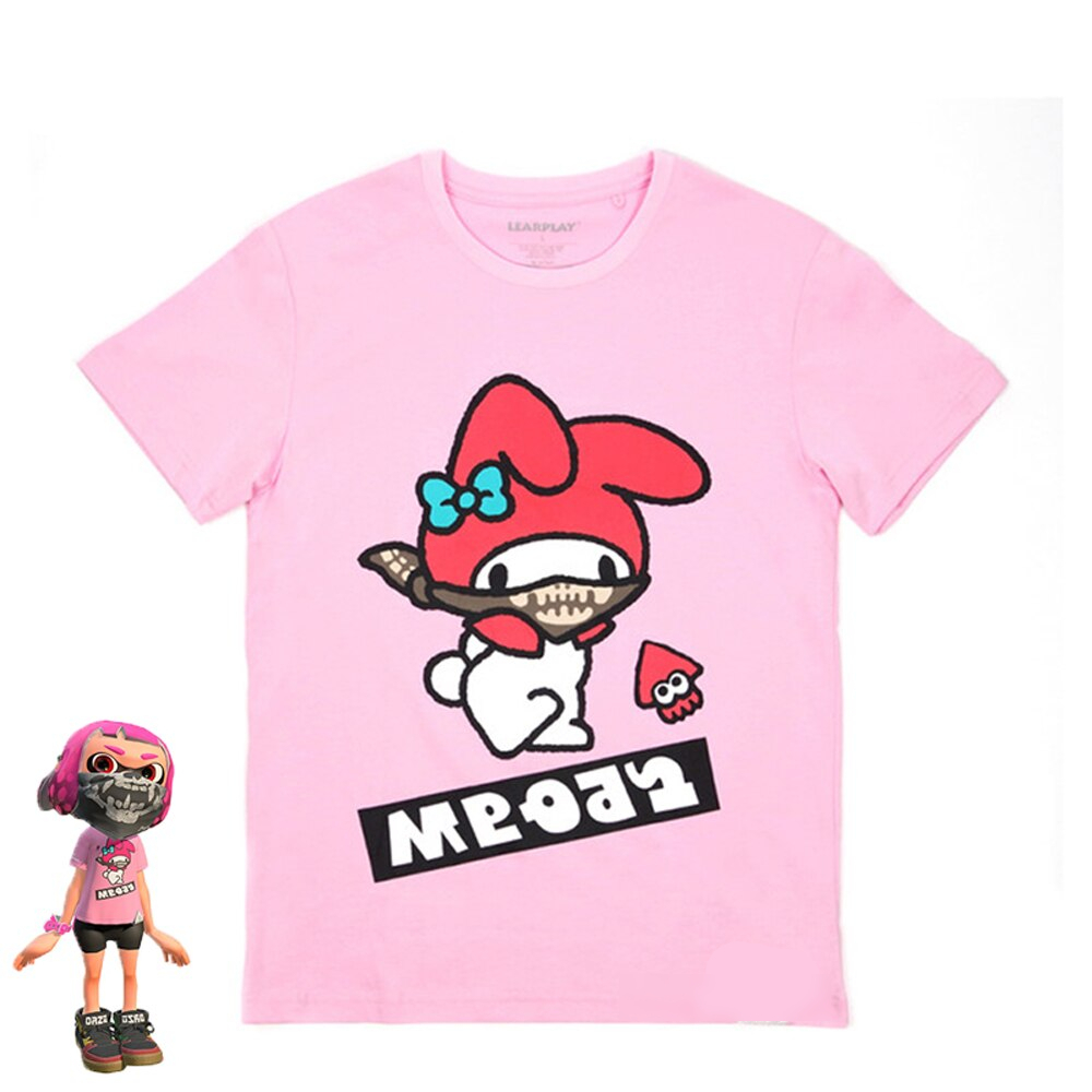 Kawaii Cinnamoroll My Melody Pompom Purin Short-Sleeve T-Shirt