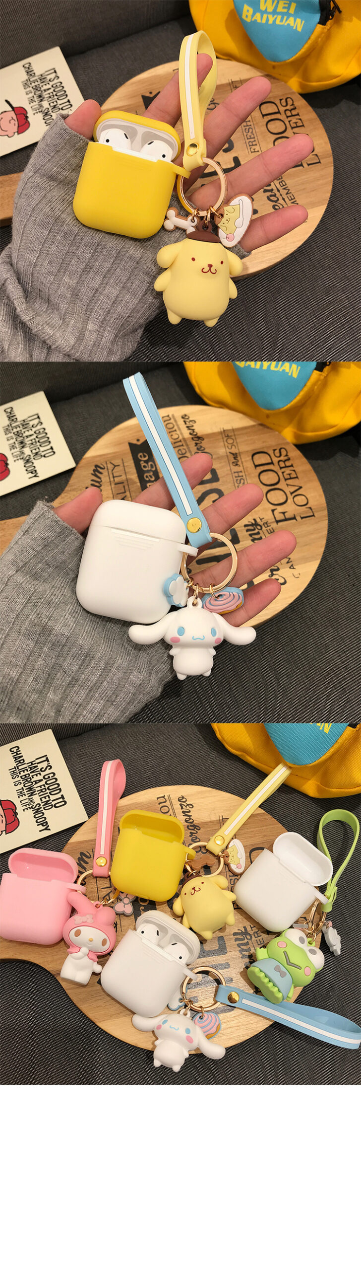 Cartoon Melody Cinnamoroll Wireless Bluetooth Earphone Case