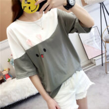 Harajuku Carrot Rabbit Print Tshirt Harajuku Carrot Rabbit Print Tshirt