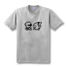 Pokemon Cartoon Ash And Pikachu Short Sleeve T-Shirts Pokemon Cartoon Ash And Pikachu Short Sleeve T-Shirts