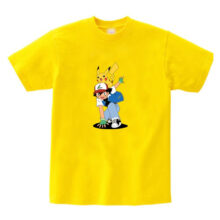 Pokemon Go Pikachu Summer Cotton Short Sleev Unisex T-Shirt Pokemon Go Pikachu Summer Cotton Short Sleev Unisex T-Shirt