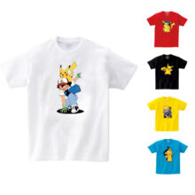 Pokemon Go Pikachu Summer Cotton Short Sleev Unisex T-Shirt Pokemon Go Pikachu Summer Cotton Short Sleev Unisex T-Shirt