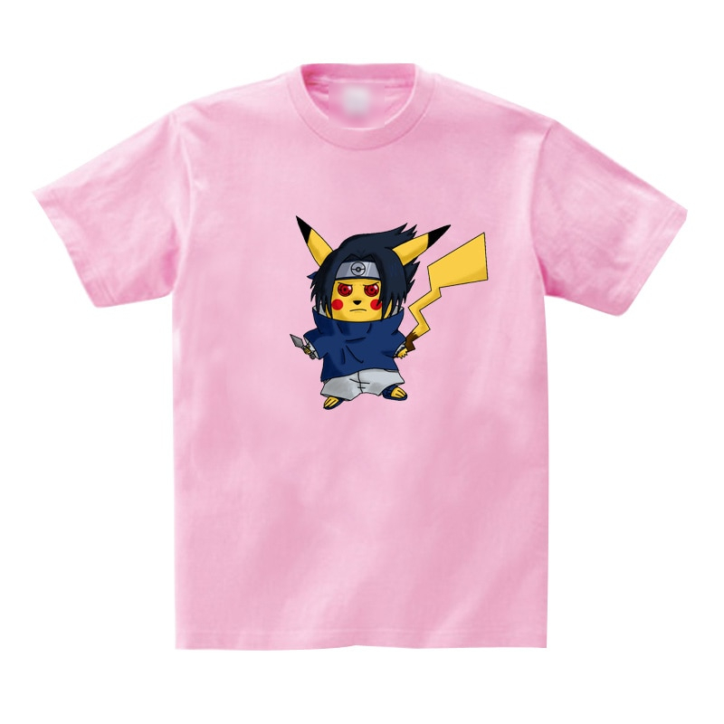 Pokemon Pikachu Anime Cotton Short-Sleeve T-Shirt