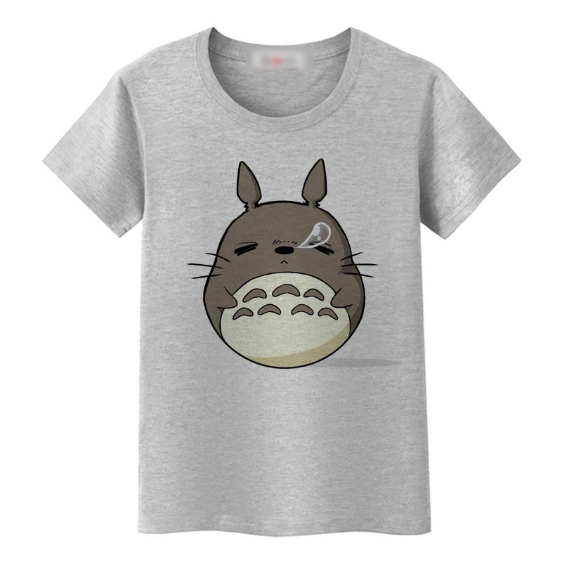 Cartoon Totoro Cat Casual T-Shirt