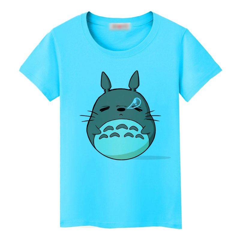 Cartoon Totoro Cat Casual T-Shirt