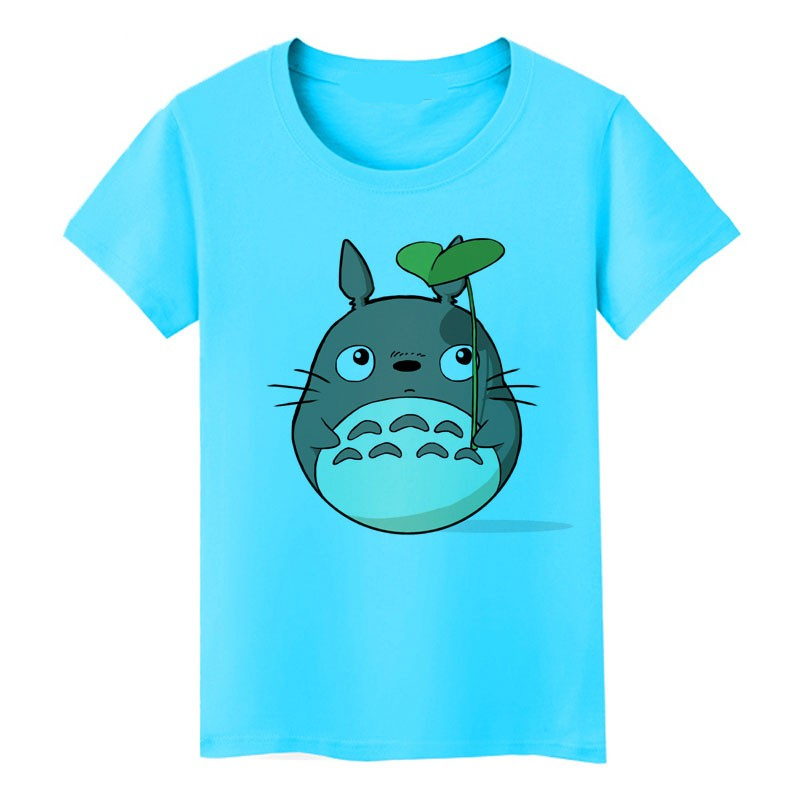 Cartoon Totoro Cat Casual T-Shirt