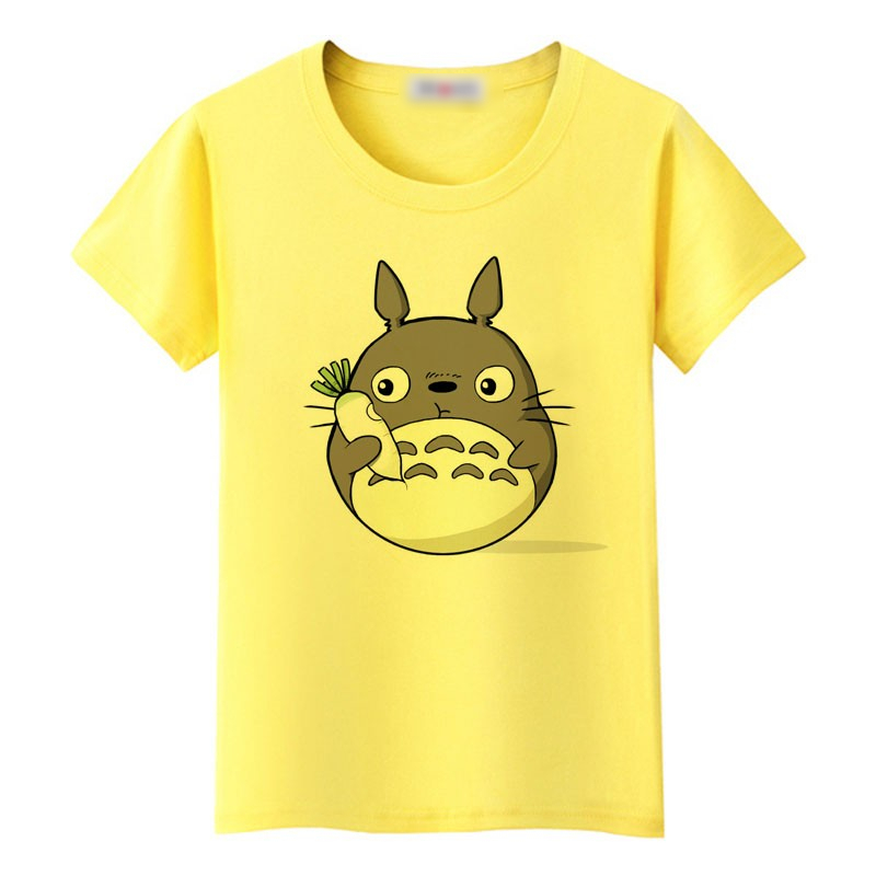 Cartoon Totoro Cat Casual T-Shirt