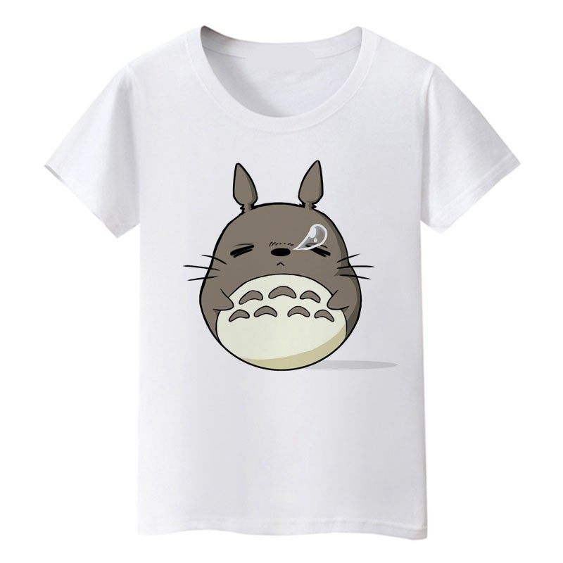 Cartoon Totoro Cat Casual T-Shirt