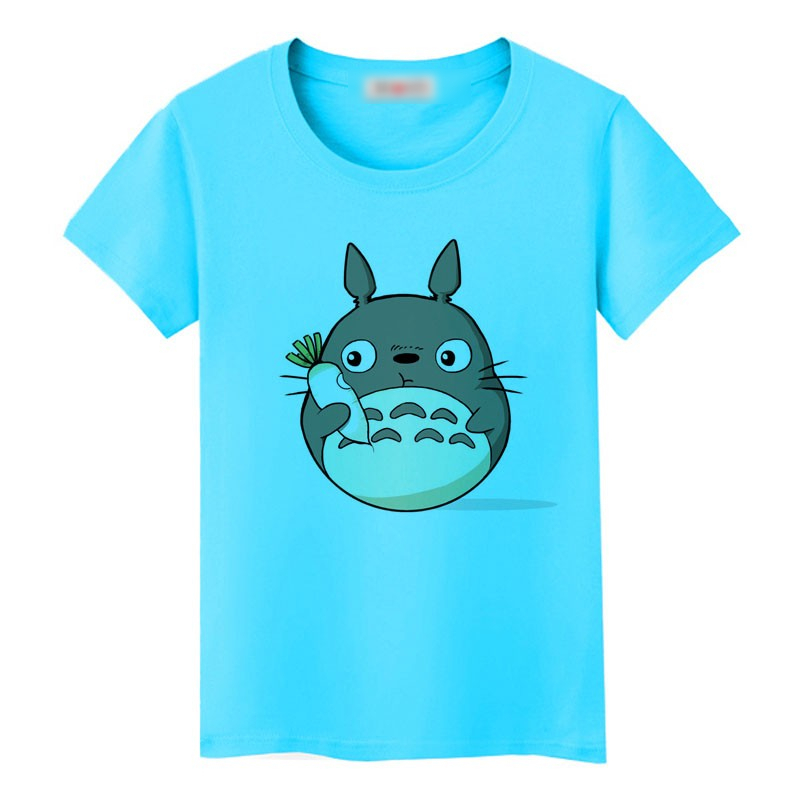 Cartoon Totoro Cat Casual T-Shirt