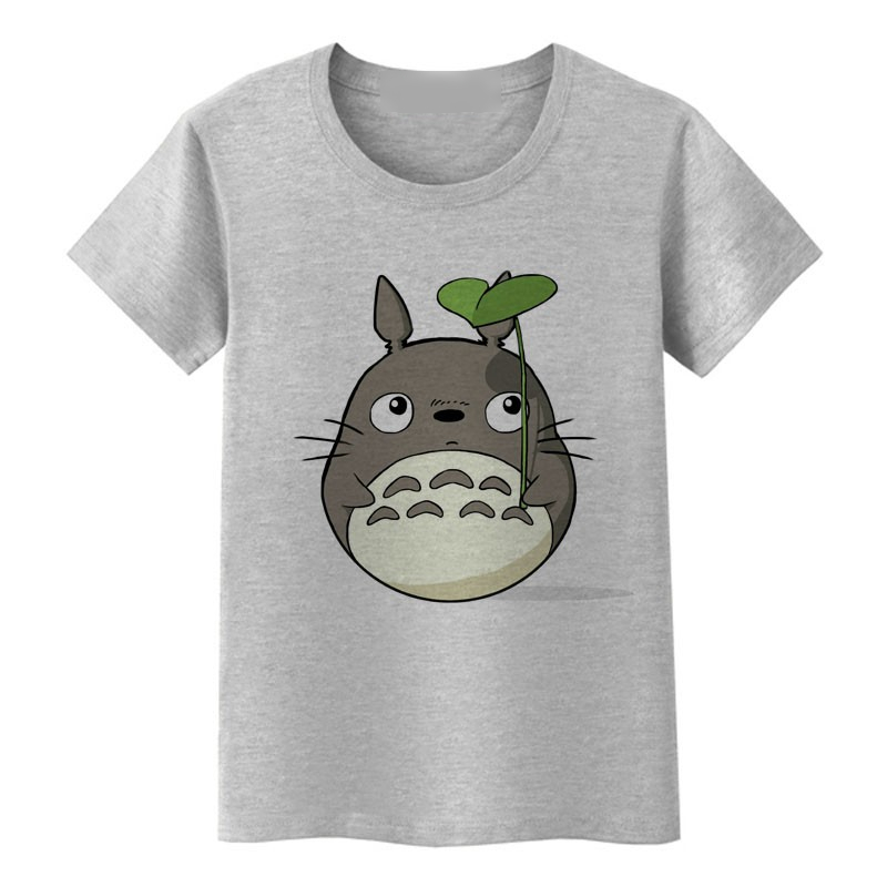 Cartoon Totoro Cat Casual T-Shirt