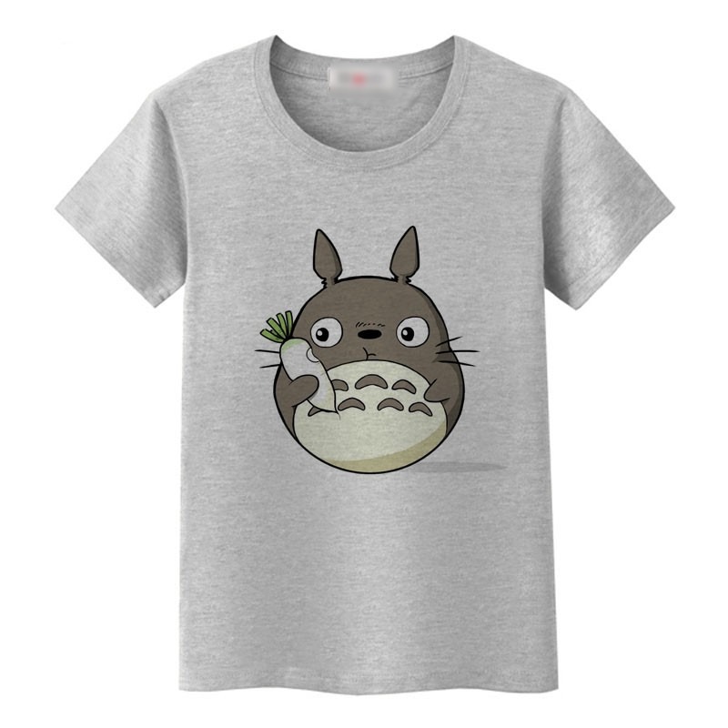 Cartoon Totoro Cat Casual T-Shirt