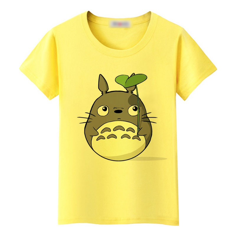 Cartoon Totoro Cat Casual T-Shirt