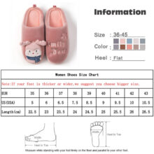 Elk Reindeer Flat Soft Cute Kawaii Slippers For Women Elk Reindeer Flat Soft Cute Kawaii Slippers For Women