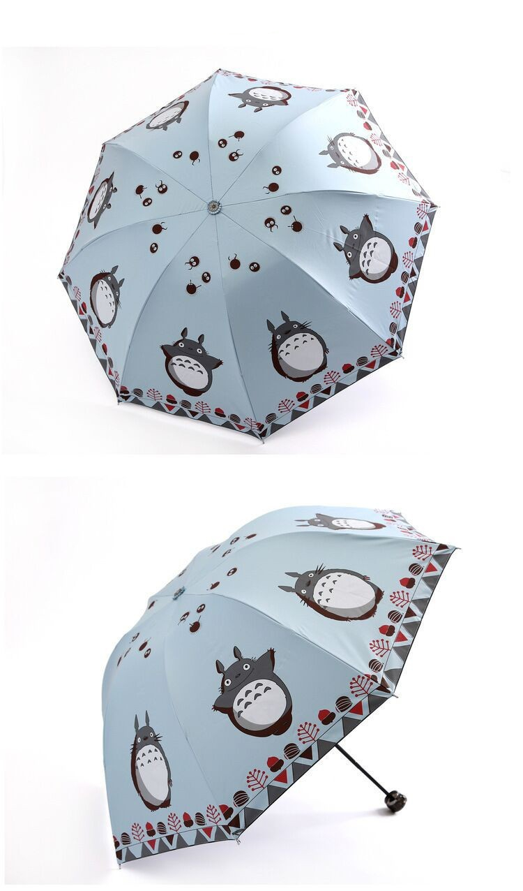 Totoro Cartoon Design Windproof Folding Umbrella Totoro Cartoon Design Windproof Folding Umbrella