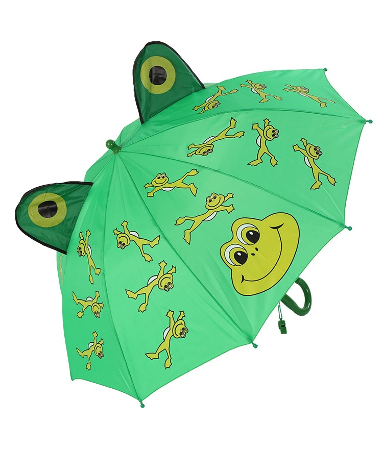 3D Animals Print Long Handle Umbrella