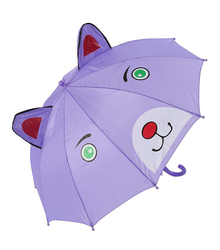 3D Animals Print Long Handle Umbrella