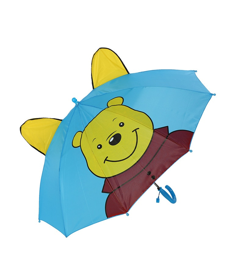 3D Animals Print Long Handle Umbrella