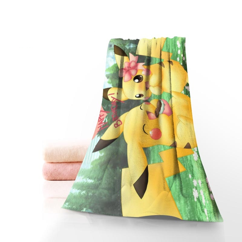 Pokemon Cartoon Microfiber Bath Towel