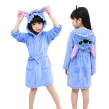 Winter Purple Unicorn Bathrobe for Girls Flannel Nightgown Towel Robe Stitch Hooded Gown Baby Boys Pajamas Children’s Bath Robes Winter Purple Unicorn Bathrobe for Girls Flannel Nightgown Towel Robe Stitch Hooded Gown Baby Boys Pajamas Children's Bath Robes