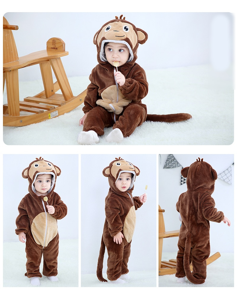 Cartoon Rabbit/Panda Pajamas Kigurumi Jumpsuit Costume