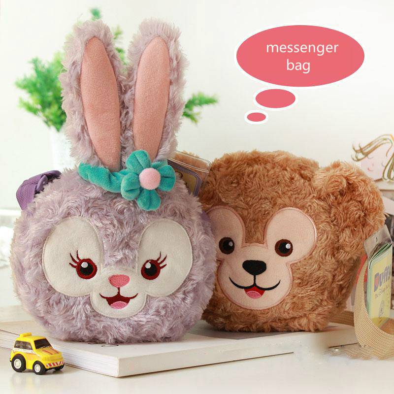 Cartoon Friends Stellalou Duffy Bear Plush School Bag For Children
