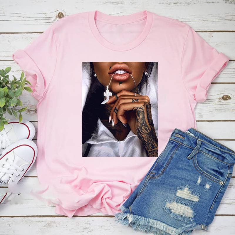 Black Girl Magic Gothic Short Sleeve T-shirts