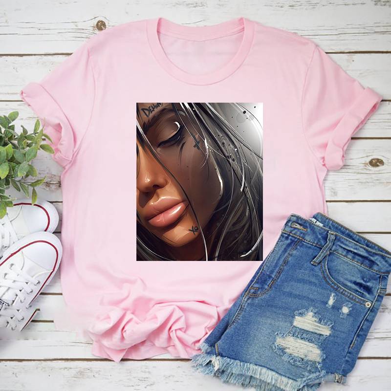 Black Girl Magic Gothic Short Sleeve T-shirts